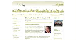 Desktop Screenshot of bebersee.de